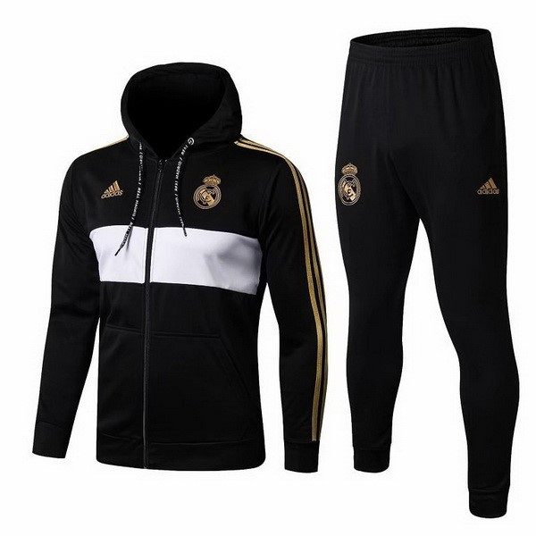 Futbol Chandal Real Madrid 2019-2020 Negro Blanco